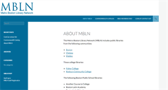Desktop Screenshot of mbln.org