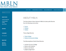 Tablet Screenshot of mbln.org