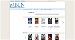Desktop Screenshot of catalog.mbln.org